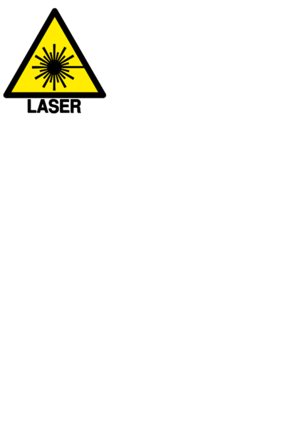 Fichier:Logo attention laser.svg
